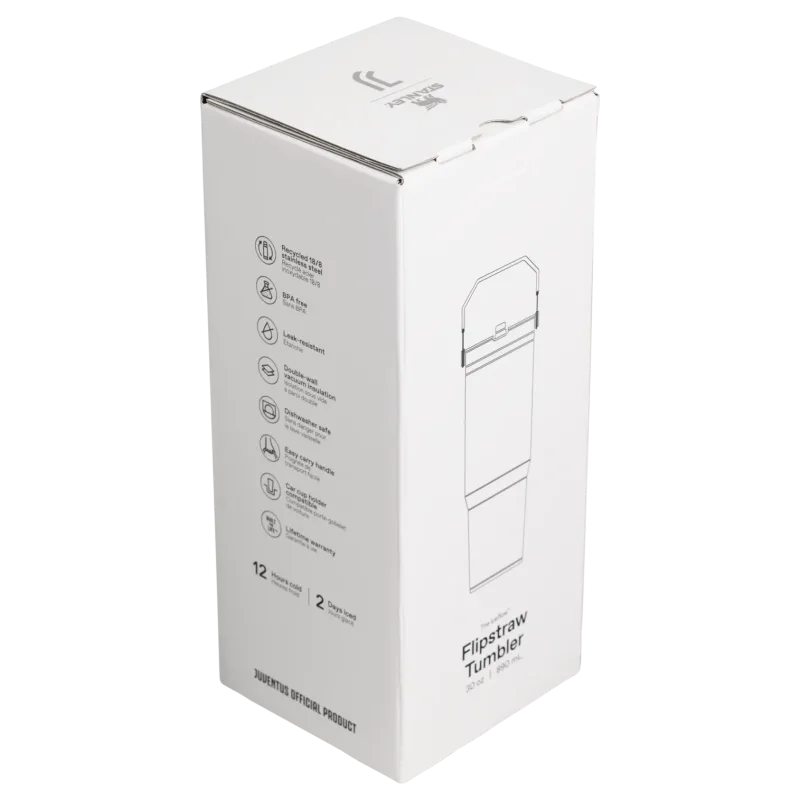 Stanley 1913 x Juventus The IceFlow™ Flip Straw 2.0 Tumbler | 30 OZ