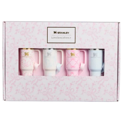 Stanley 1913 x LoveShackFancy Holiday Quencher ProTour Ornament Set